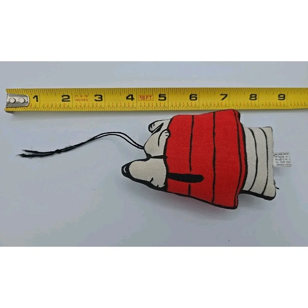 VINTAGE 1958 Retro Snoopy Mascot Snoopy Sleeping On Top‎ Of Dog House